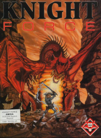 Knight Force Amiga  box art